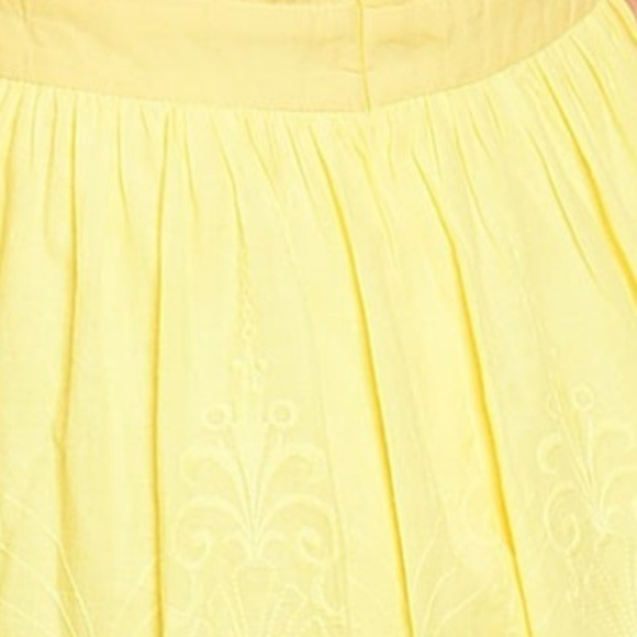 NWT Pale Yellow Cage Bust Lace Hem Strap Sundress - Picture 4 of 4